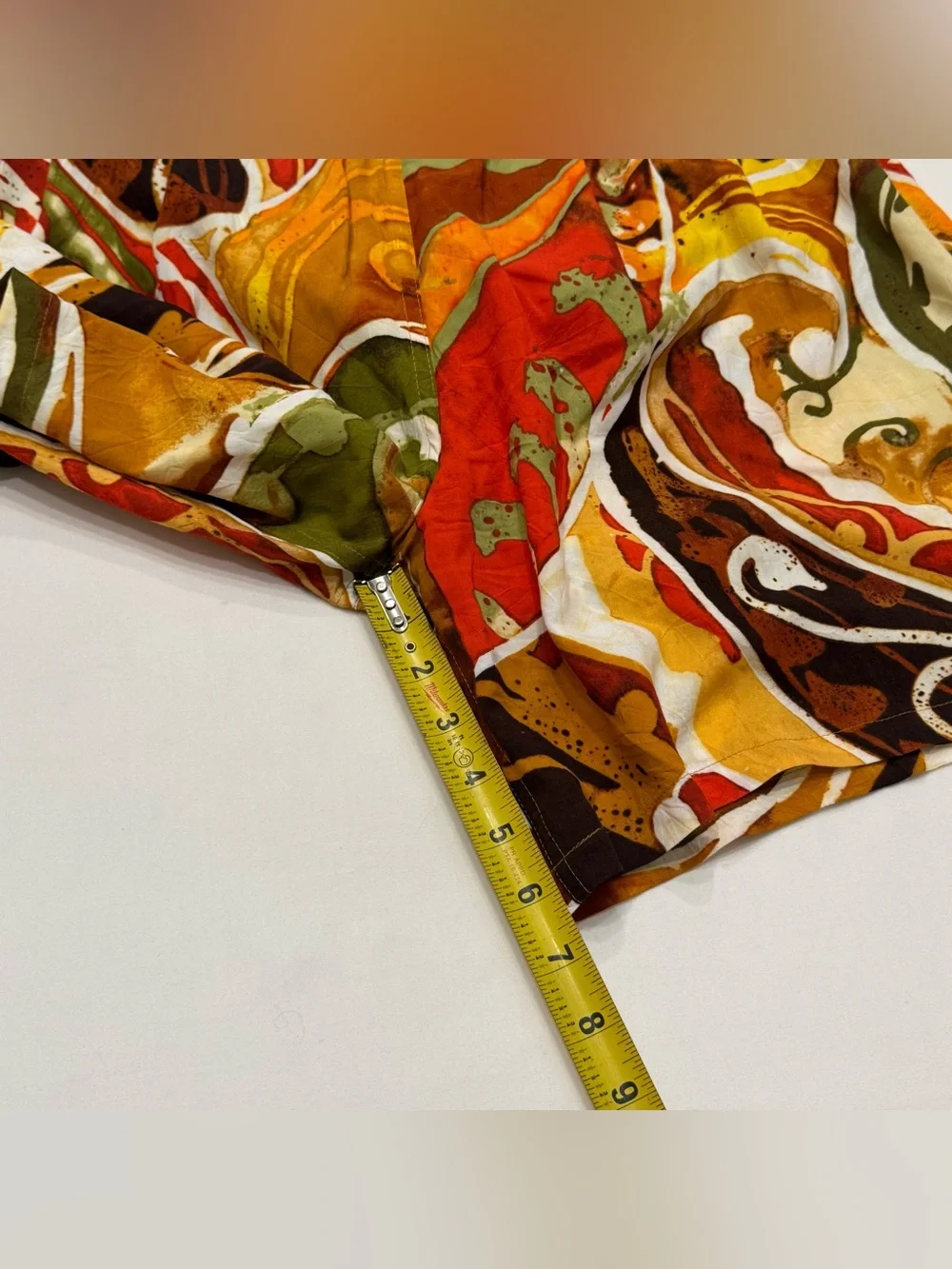 Jam's World Men's Edition Casual Board Shorts Abstract Art 100% Rayon Size Large